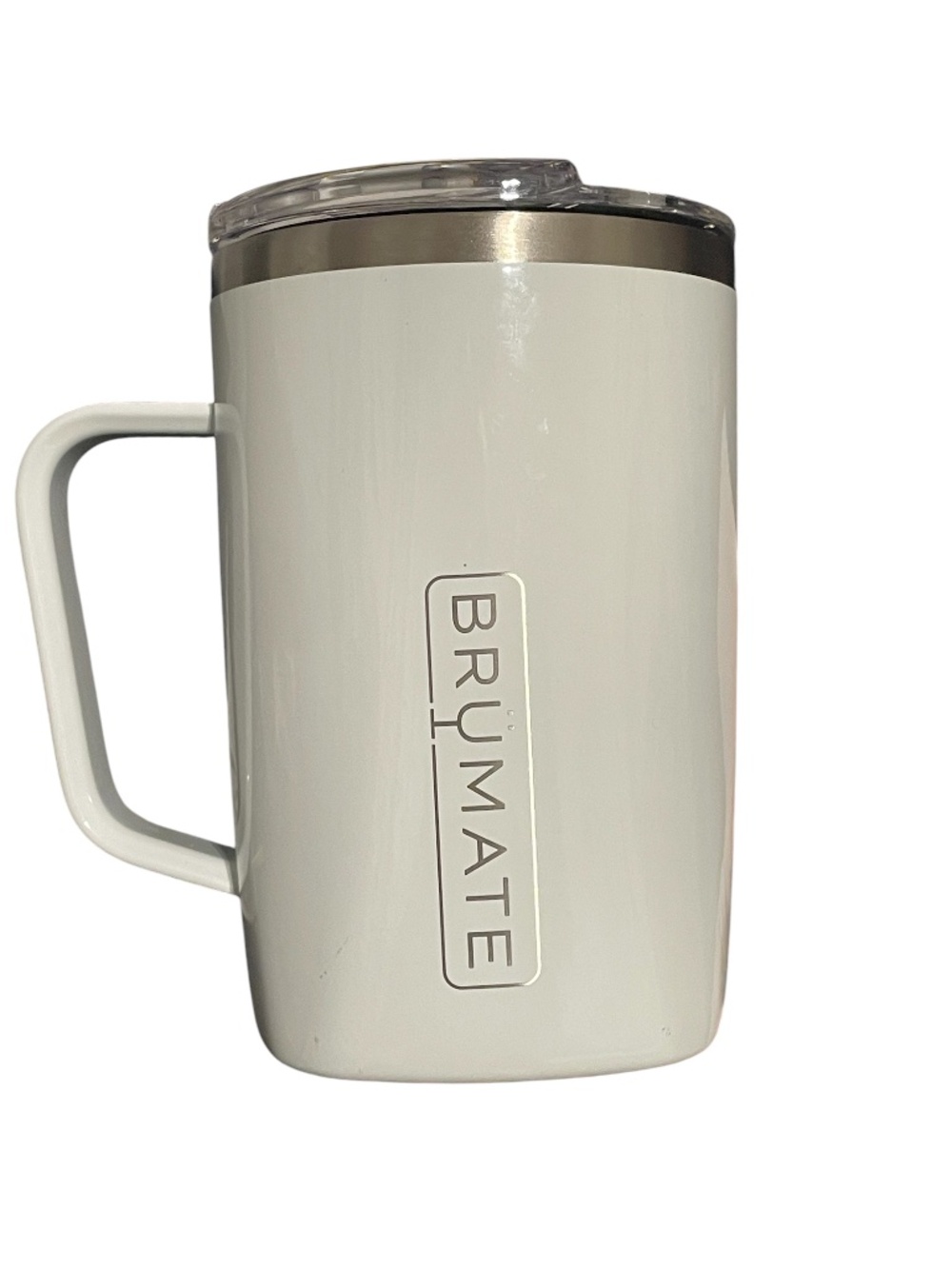 BrüMate Toddy - 16oz Stainless Steel Coffee Mug Ice White